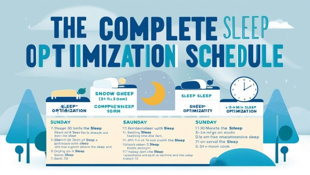 The Complete Sleep Optimization Schedule