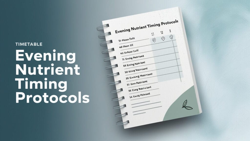 Evening Nutrient Timing Protocols