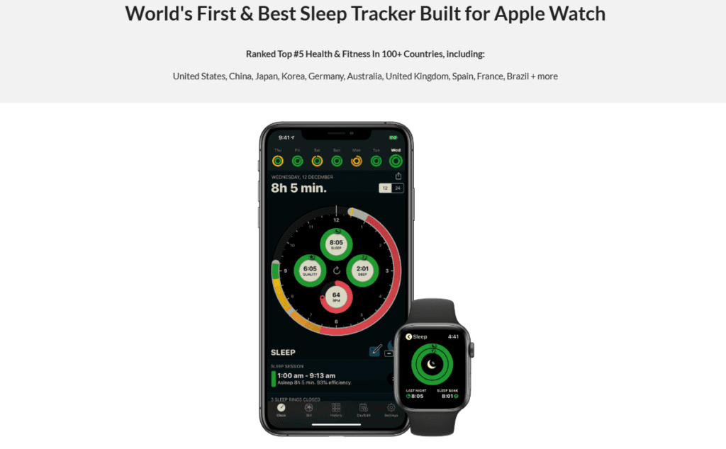 2. AutoSleep Tracker & Watch