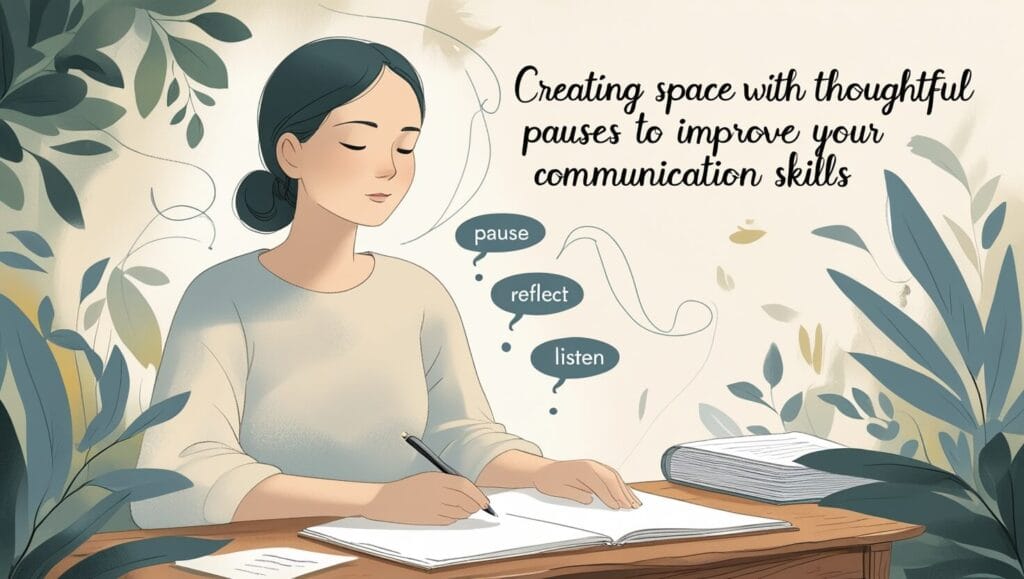 Creating Space with Thoughtful Pauses