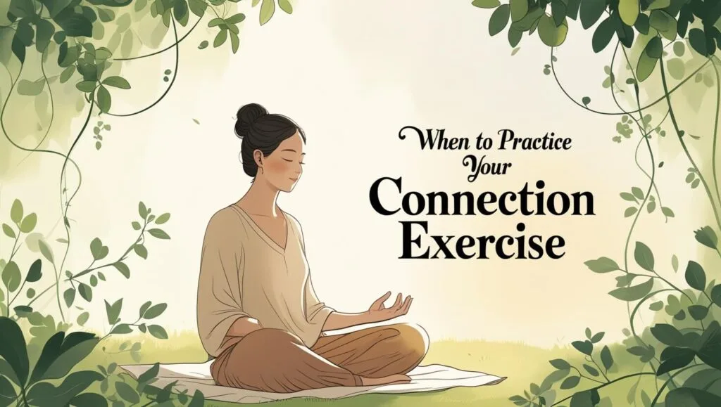 When to Practice Your Connection Exercise