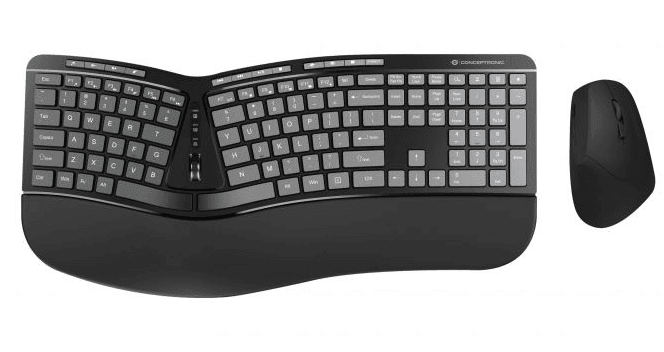Ergonomic keyboards and mice