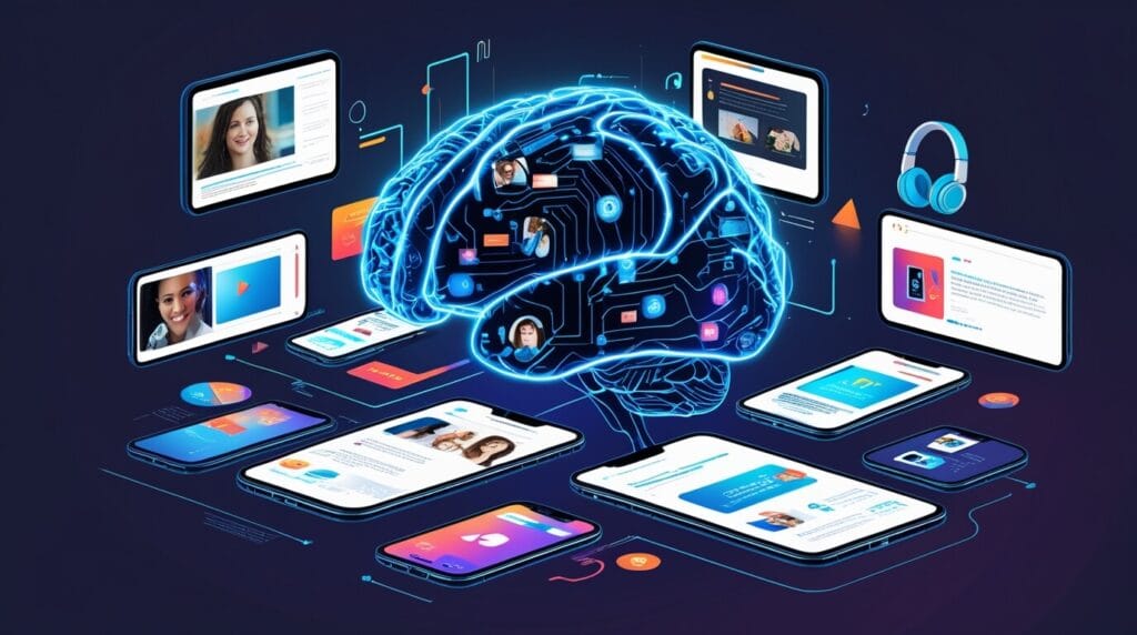 Multimodal Learning with AI Content Conversion
